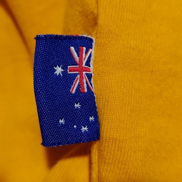 Vintage Australia Rugby Polo Shirt Jersey by Seven Nations UK - Picture 5 of 6